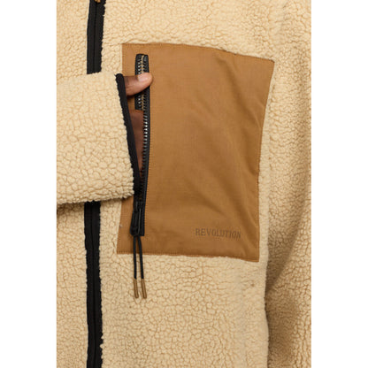 Pocket Teddy jacket 7816 beige