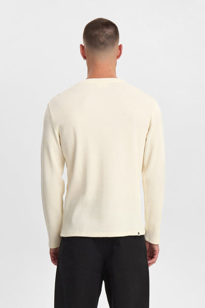 Akkikki l/s waffle tee