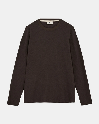 Akkikki l/s waffle tee