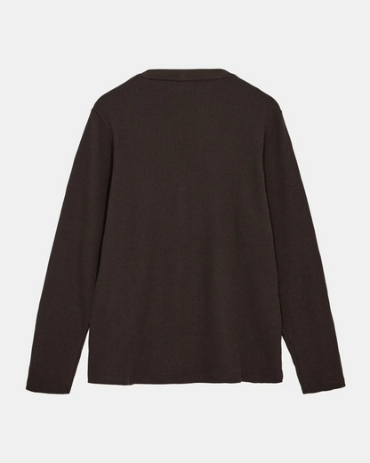 Akkikki l/s waffle tee