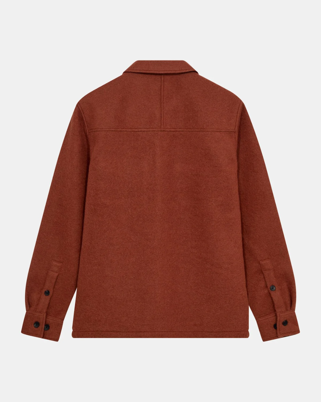 Akoscar boiled wool overshirt