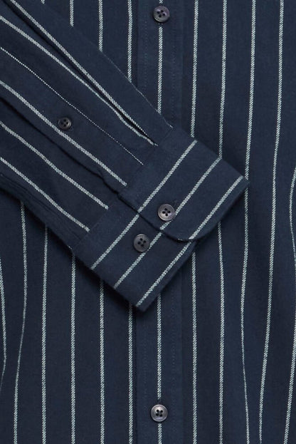 CFMace LS BU striped shirt