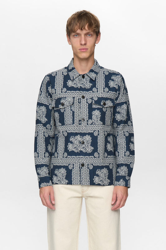 akoscar flower overshirt