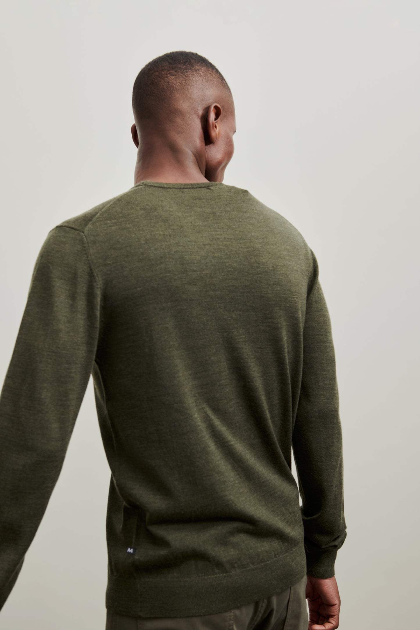 Margrate 100% merino ronde hals