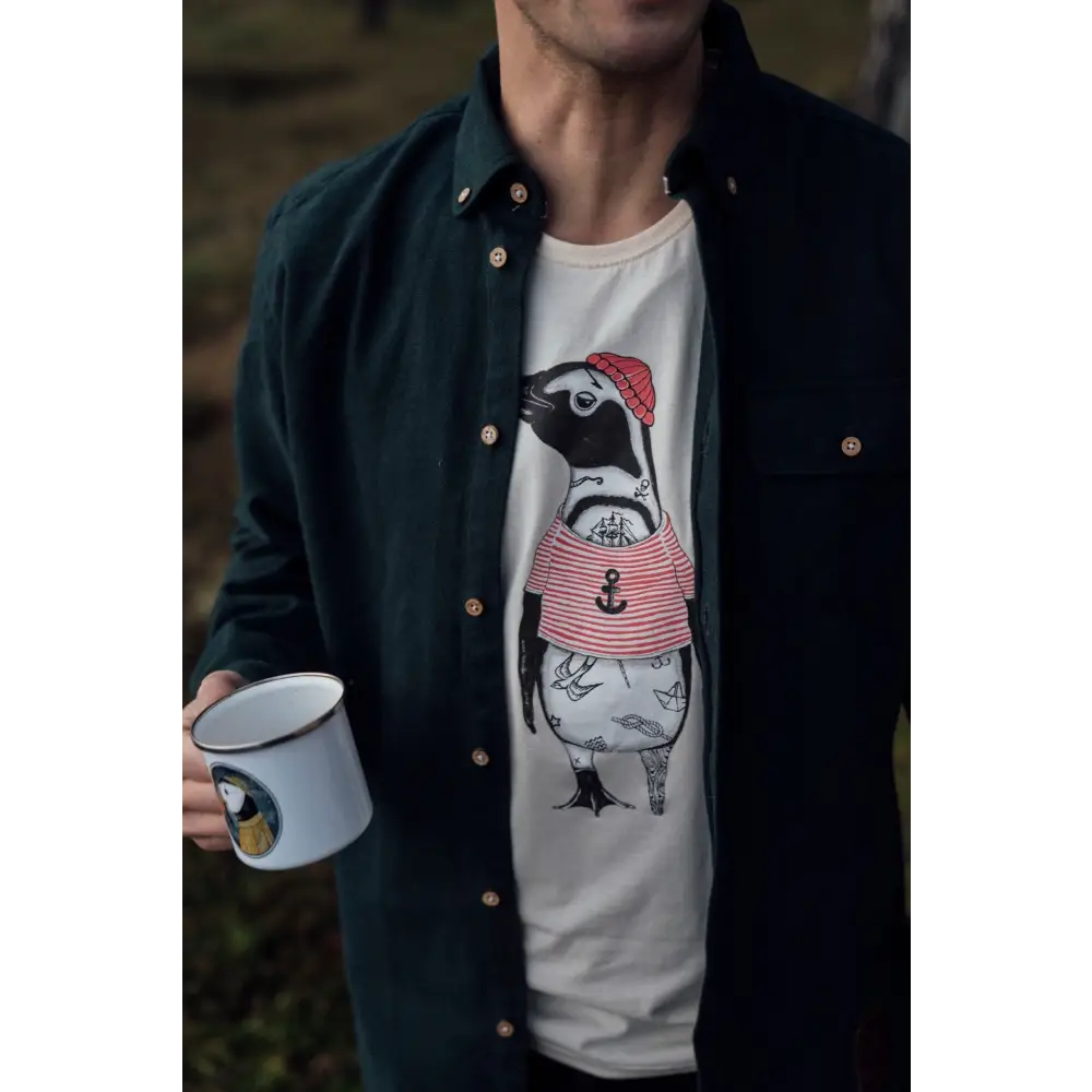African Penguin T-shirt wit - T-shirt