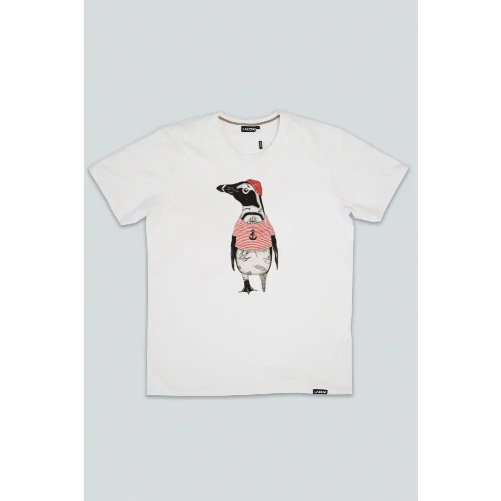 African Penguin T-shirt wit - S / White - T-shirt