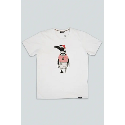 African Penguin T-shirt wit - S / White - T-shirt