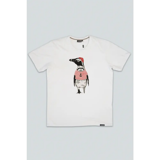 African Penguin T-shirt wit - S / White - T-shirt